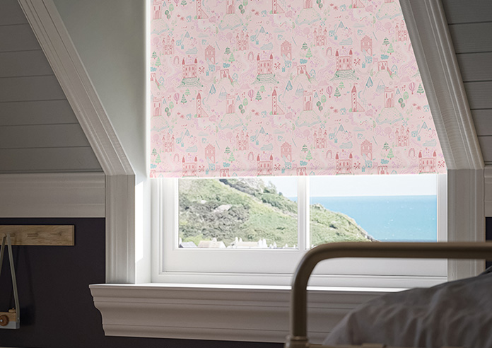 Fairy Kingdom, Princess Pink - Twist&Fit Roller Blind - Image 5